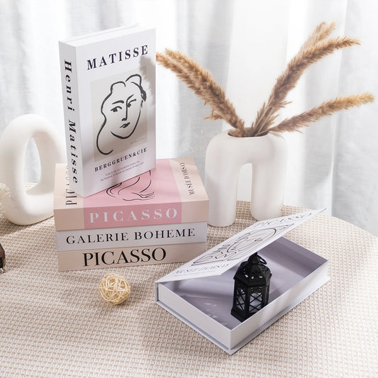 Dekorative Buch-Box – Luxus Fake-Bücher als Stauraum & Wohnzimmer-Deko | Nordic Style