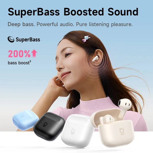 Baseus Bass BS2 Lite – True Wireless In-Ear Earbuds Bluetooth 6.0