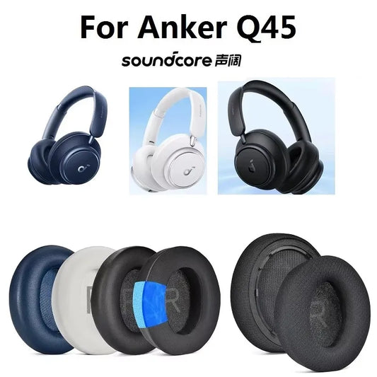 Ersatz-Ohrpolster für Anker Soundcore Space Q45 – Gel-Kissen mit Kühleffekt