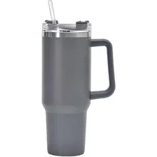 Stainless Steel Water Bottle 1200ml – Vacuum Insulated, Leakproof with Straw Lid