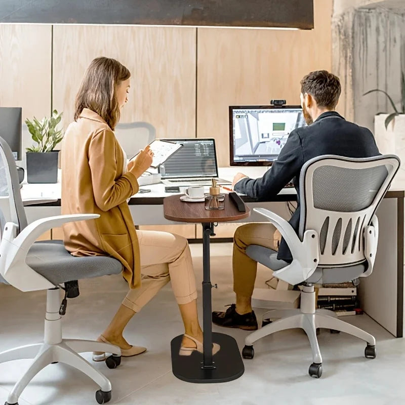 Klappbarer Beistelltisch höhenverstellbar – Laptop-Schreibtisch für Sofa, Bett & Heimbüro