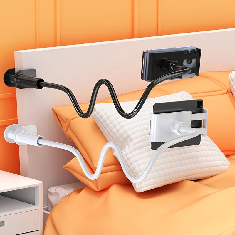 Tablet & Handy Halter mit langem Arm – 360° drehbar, für Bett, Schreibtisch & Kopfteil