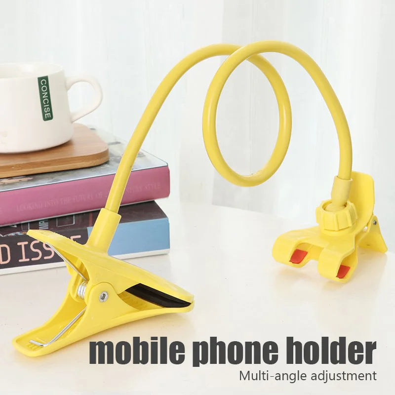 Flexibler Handyhalter Universal – Einstellbarer Clip für Bett, Schreibtisch & Kopfstütze | 3 Farben