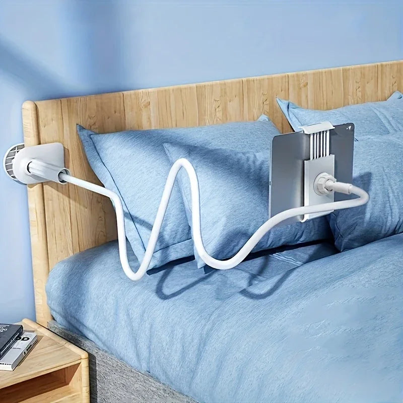 Tablet & Handy Halter mit langem Arm – 360° drehbar, für Bett, Schreibtisch & Kopfteil