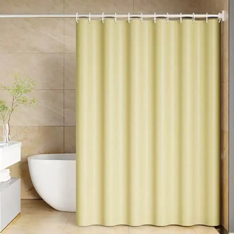 PEVA Duschvorhang Premium – Wasserdicht, Blickdicht, Seidiges Gefühl | 8 Farben & 5 Größen