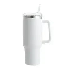 Stainless Steel Water Bottle 1200ml – Vacuum Insulated, Leakproof with Straw Lid
