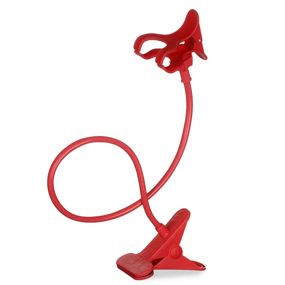 Handy Halter 70cm Flexibler Arm – 360° Clip, für Bett, Schreibtisch & Sofa | 7 Farben