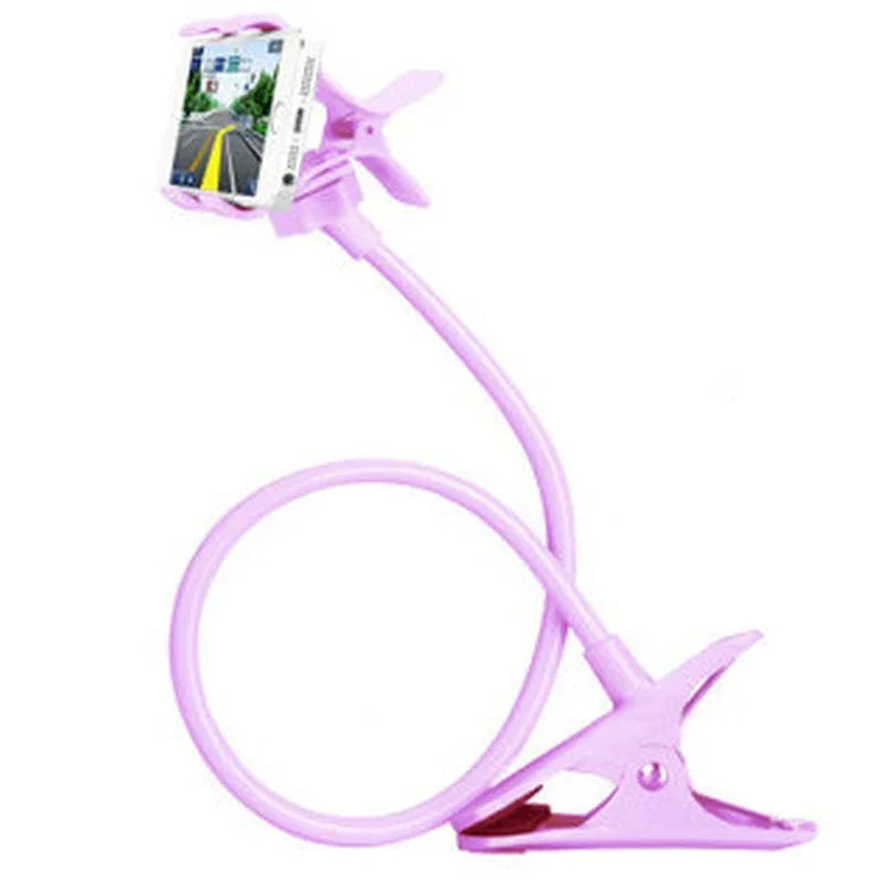 Handy Halter 70cm Flexibler Arm – 360° Clip, für Bett, Schreibtisch & Sofa | 7 Farben