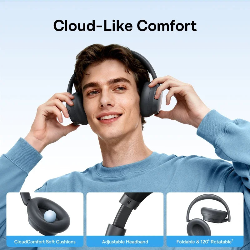 Baseus BH1 Kabellose Kopfhörer – ANC 95%, 80h Akku, Bluetooth 6.0
