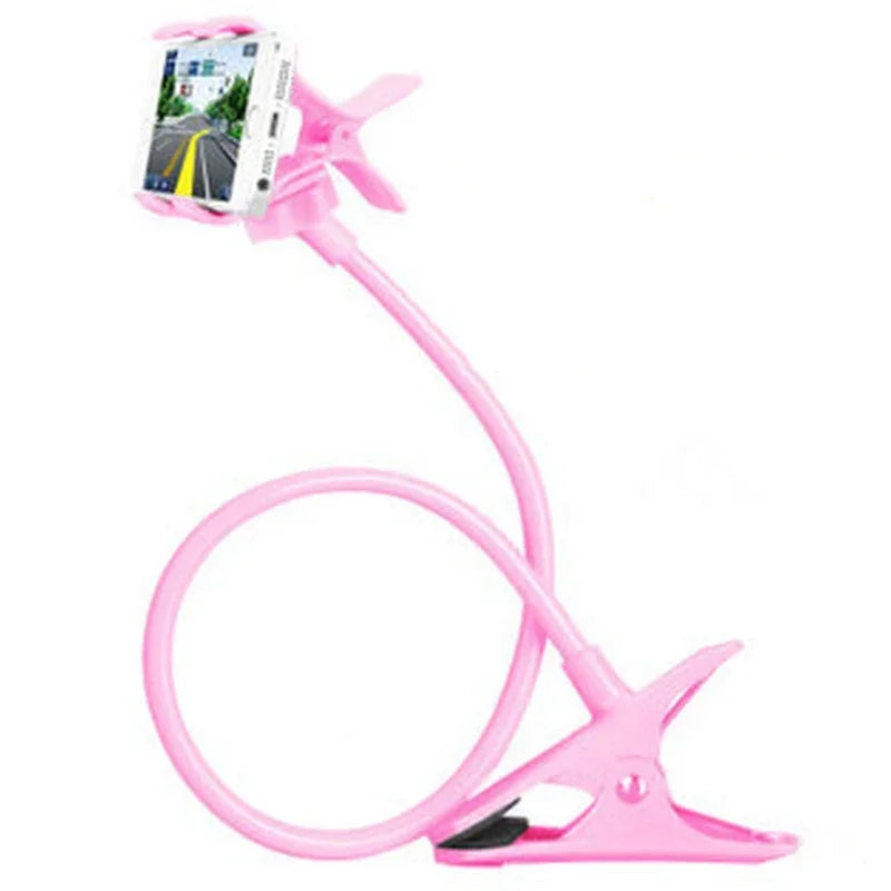 Handy Halter 70cm Flexibler Arm – 360° Clip, für Bett, Schreibtisch & Sofa | 7 Farben