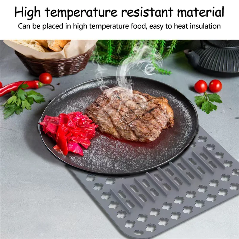 Küchensspüle Schutzmatte Silikon – Rutschfest, Kratzschutz & Schnell Trocknend | 40×29cm