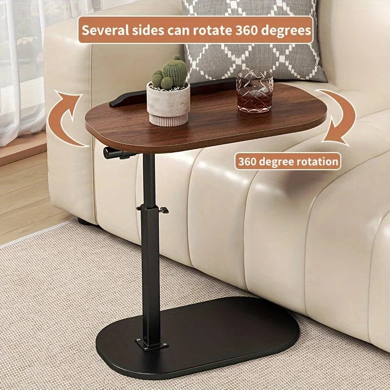 Klappbarer Beistelltisch höhenverstellbar – Laptop-Schreibtisch für Sofa, Bett & Heimbüro