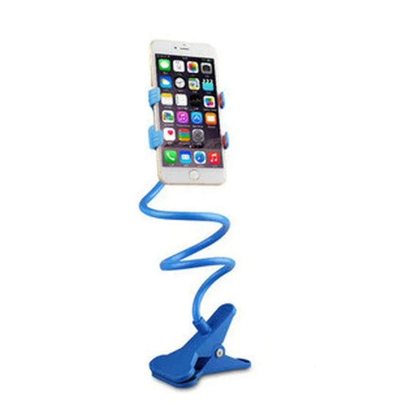 Handy Halter 70cm Flexibler Arm – 360° Clip, für Bett, Schreibtisch & Sofa | 7 Farben