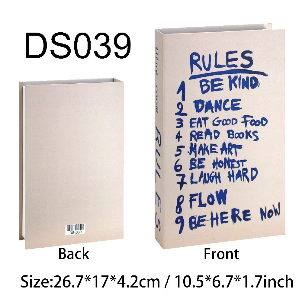 Dekorative Buch-Box – Luxus Fake-Bücher als Stauraum & Wohnzimmer-Deko | Nordic Style
